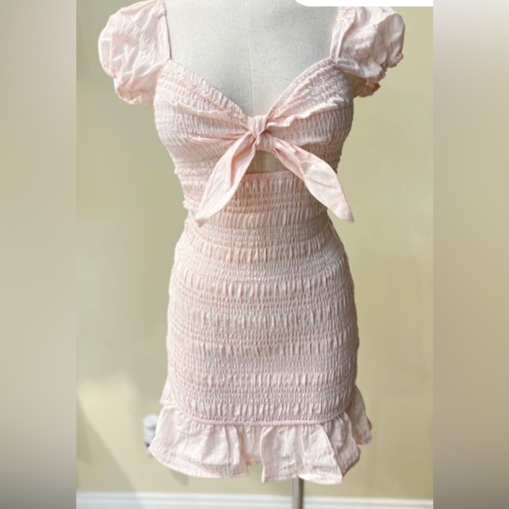 Blush pink dress